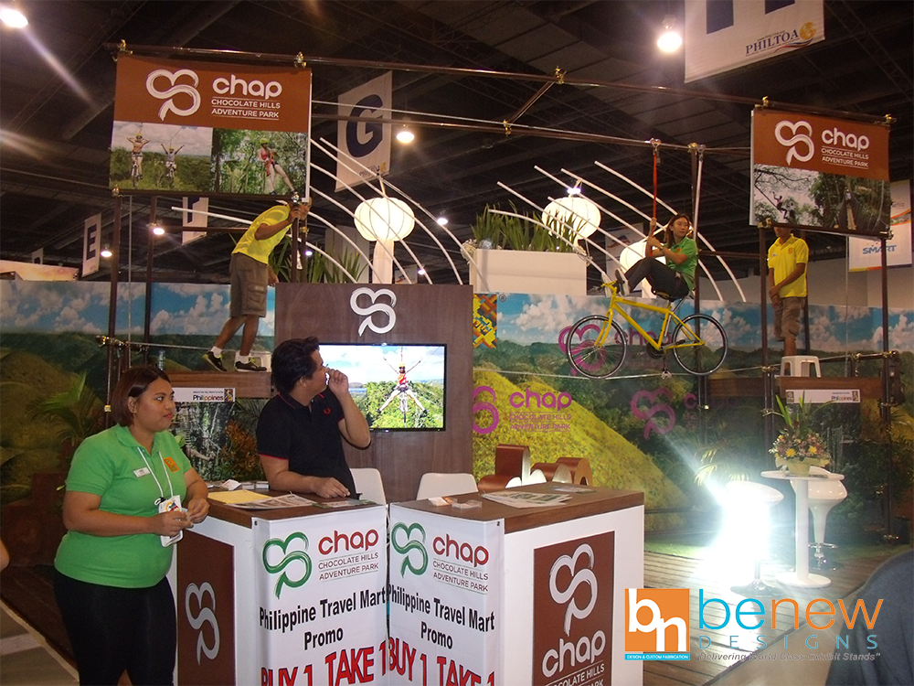 CHAP Bohol Exhibit Booth