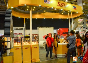 SSS Racing Sprocket Philippines Trade Show Display
