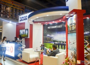 Turkish Airlines Exhibit Booth (Travel Madness Expo 2016)