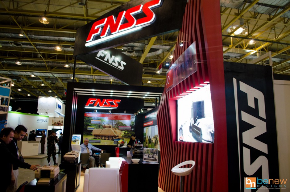 FNSS Exhibit Booth
