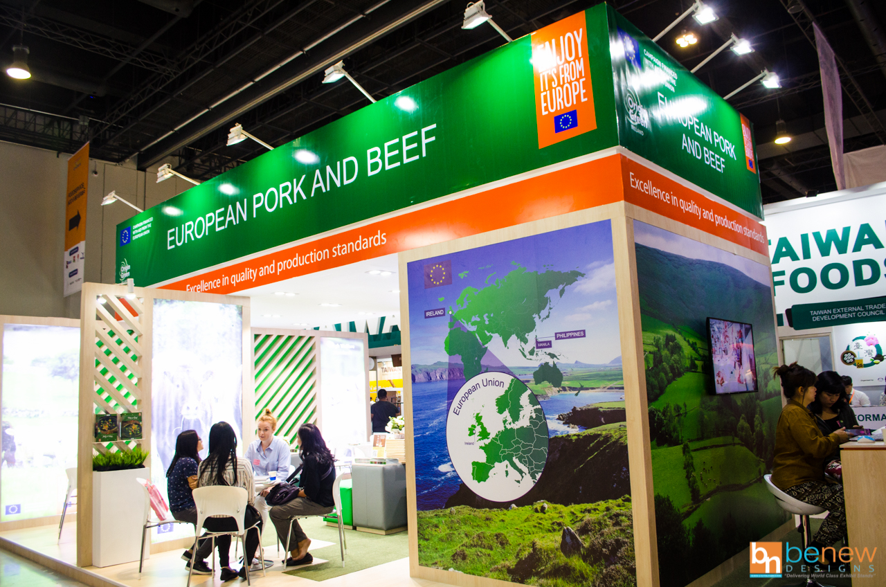 European Pork and Beef Exhibition Stand at WOFEX 2019