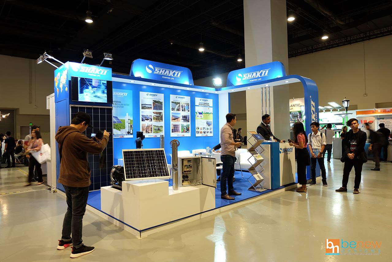Shakti Exhibit Booth at Solar Show 2019