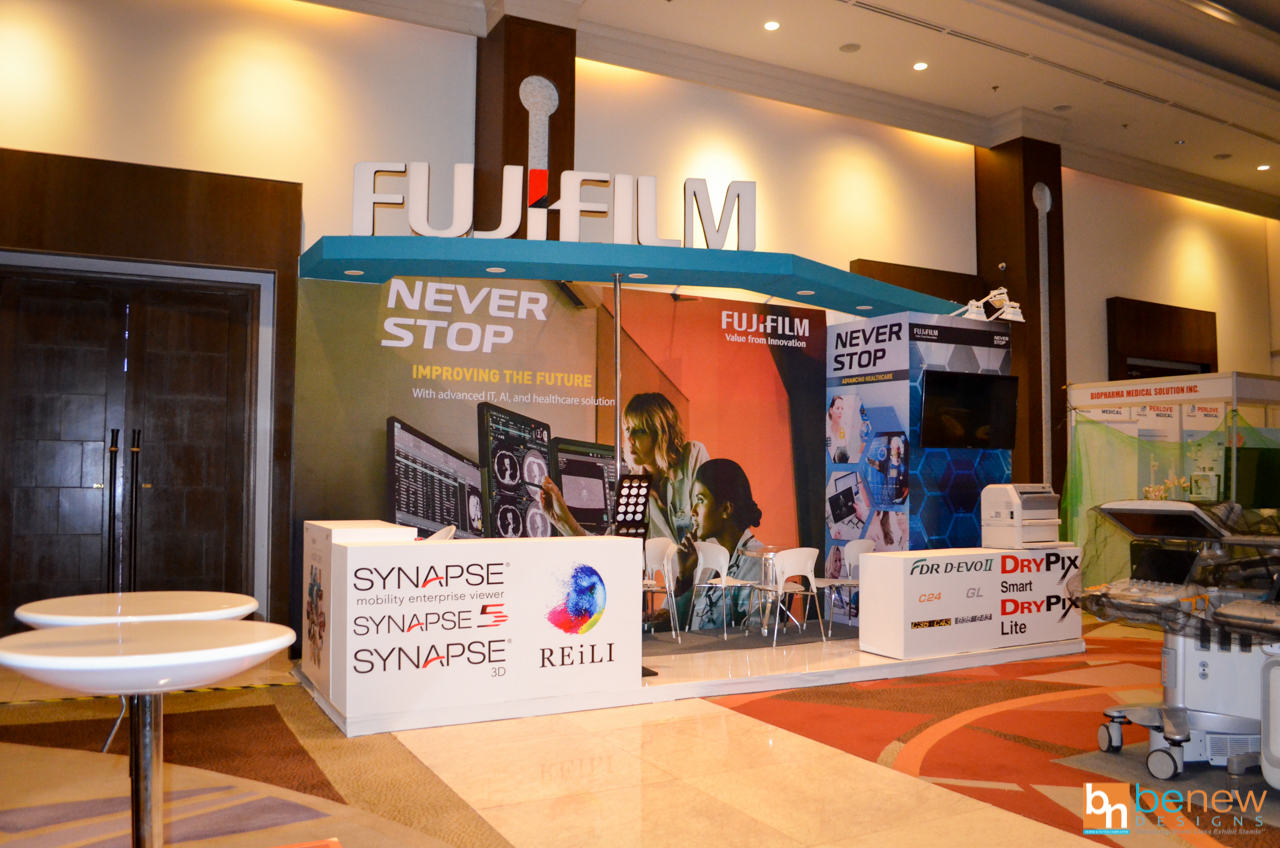 Fujifilm Exhibit Booth at 2019 Joint Annual Convention of the CT-MRI Society of the Philippines