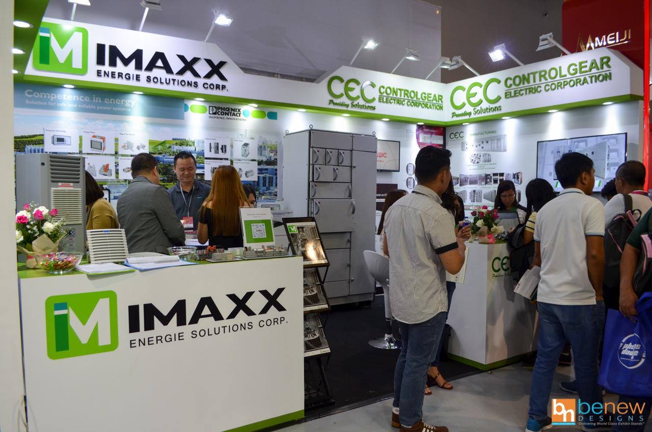 IMAXX Energie Solutions Exhibit Booth at IIEE 2019 Annual Convention 